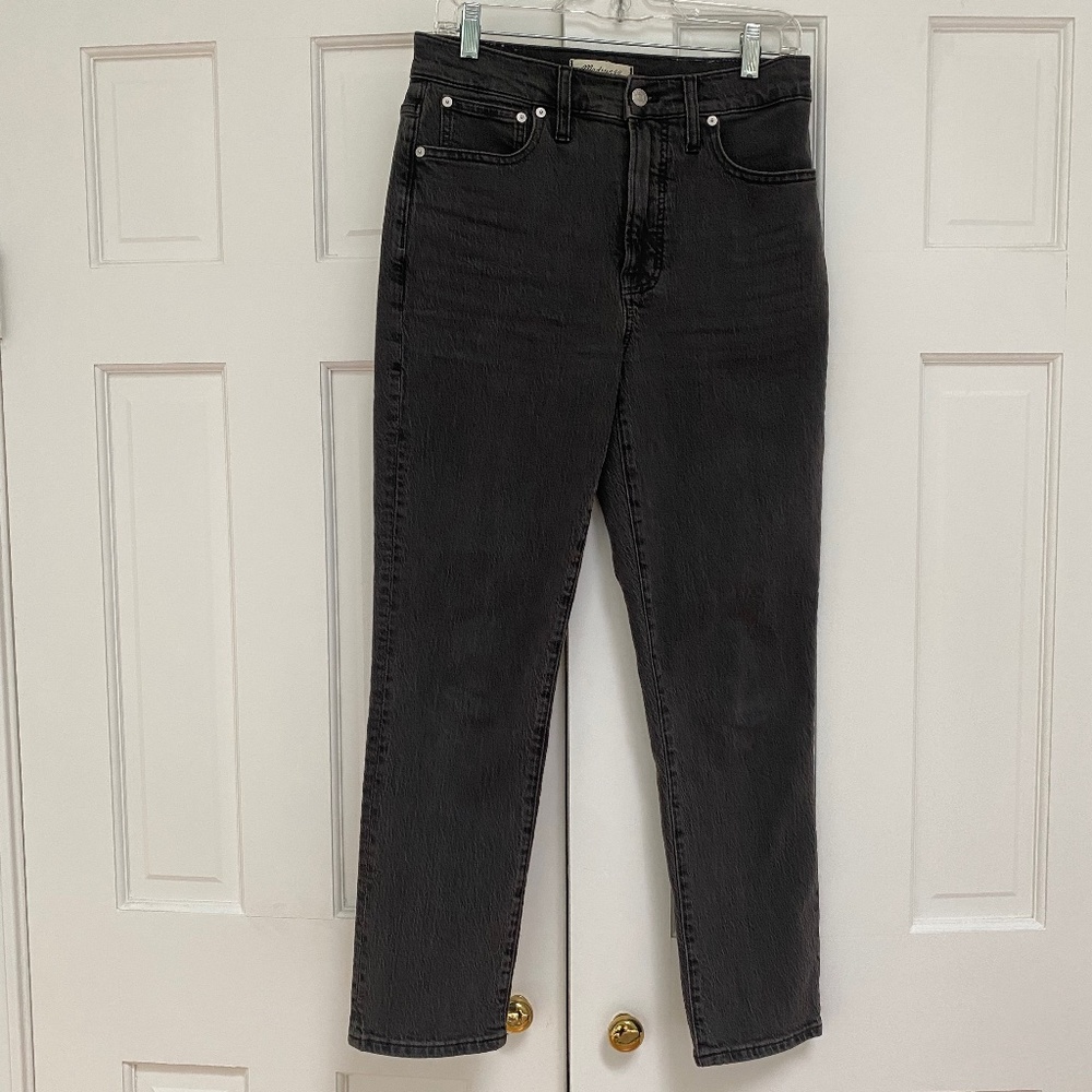 Madewell Perfect Vintage Black Jeans (worn once)